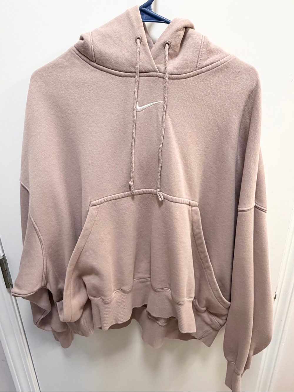 Nike Women's tan Oversized Hoodie